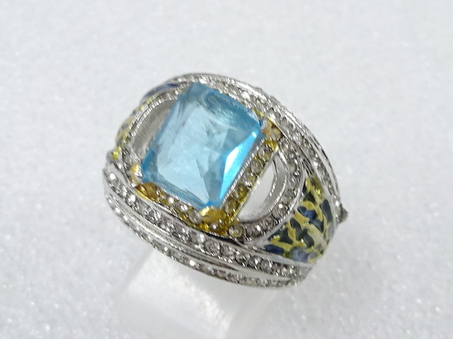 色石　指輪(24号)